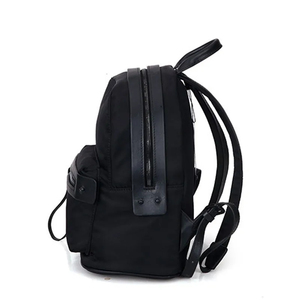 Vintage <b>Waterproof</b> Anti-Theft Geometric Zipper Soft PU Portable Travel <b>Backpack</b> with USB Laptop Bag <b>for</b> <b>Men</b> 36-59L Capacity - Product Image 4