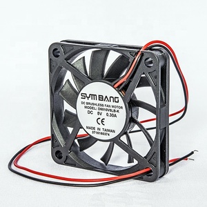 Ventilador Axial Pequeño de Plástico SYMBANG D6010-K 12V 60mm DC 60x60x10mm para Uso Industrial - Product Image 2