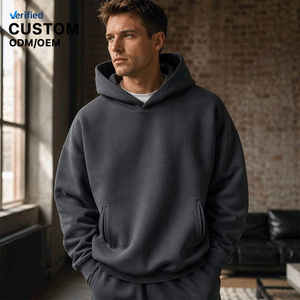 Conjunto de Sudadera con Capucha Gris Unisex Infield Gear, Manga Larga, Patrón Geométrico, Ropa Deportiva Casual, Bolsillos Laterales, Corte Holgado - Product Image 2