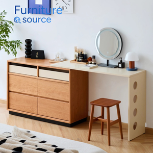 Tiroirs en bois modernes Armoire de rangement premium pour chambre et salon par Vietnam Furniture Factory OEM ODM - Product Image 1