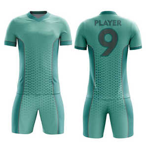Tenues de football pour hommes et enfants, vêtements de sport d'entraînement bon marché avec des maillots à découpe automatisée, ensembles d'uniformes - Product Image 1