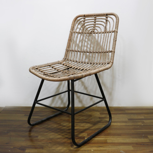 Modern Style Aluminum Frame PE Rattan Durable <b>Stackable</b> Outdoor <b>Dining</b> <b>Chair</b> for Living Room Hotel Restaurant Kitchen Villa - Product Image 6