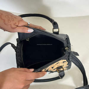 กระเป๋าเดินทางหนังวัวแท้สไตล์ตะวันตก งานแฮนด์เมด ดีไซน์หรูหราทันสมัย สำหรับผู้หญิง รุ่น OEM ODM - Product Image 6