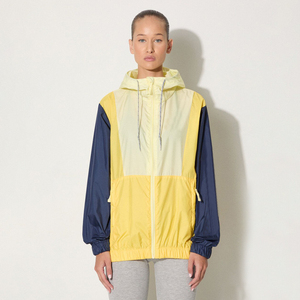 เสื้อโค้ทผู้หญิงแฟชั่นแบบต่อผ้า ระบายอากาศได้ดี ป้องกันรังสียูวี ป้องกันแสงแดด เสื้อกันลมสำหรับผู้หญิง - Product Image 1