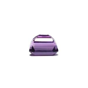 Loose 8.1 Carat Faceted Heart Cut Amethyst Gemstone for Fine Jewelry - Product Image 3