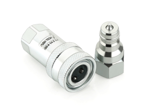 Válvula de Compuerta Serie ISO 7241 A, Conector Hidráulico de Desconexión Rápida, Acoplador Hermético para Maquinaria Agrícola y de Construcción - Product Image 1
