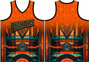 Maillots de basket-ball pour hommes de haute qualité, design tendance, personnalisés, ensembles d'uniformes d'équipe, tendance du moment, col en V, sans manches, écologiques, séchage rapide - Product Image 3
