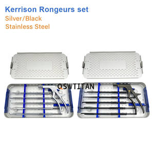 Juego de Rongeurs Kerrison Rotatorios Manuales de Acero Inoxidable, Instrumentos Quirúrgicos Ortopédicos Veterinarios con Certificación CE por Dentavex - Product Image 3