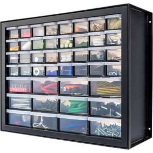 <b>Small</b> Parts Cabinet with 44Dwer Electronics Hardware Screw <b>Tool</b> Organizer - Product Image 1