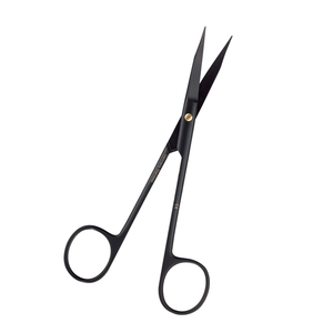 Ciseaux Goldman Fox Straight Super Cut Black Line 13,5 cm, instrument chirurgical dentaire de précision pour usage parodontal - Product Image 2
