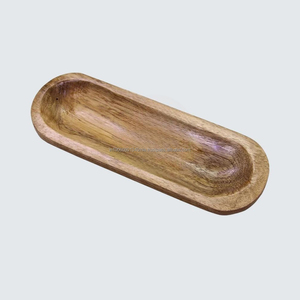 Tablero creativo Quemador de incienso de madera Soporte de incienso anticenizas Soporte de palo Tarro de vela para meditación Yoga Relajación 11 "* 2,5" - Product Image 3