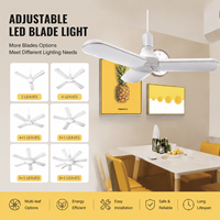 Ampoule LED Déformable Pliable en Forme de Feuille B22/E27 Sans Scintillement Haute Luminosité pour Maison, Garage, Atelier, Éclairage Intérieur - Meilleure Vente