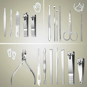 Nouveau kit de manucure OEM, vente chaude en usine, coupe-ongles, coupe-cuticules, kit de manucure, meilleurs kits de beauté légers - Product Image 3