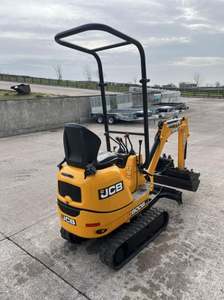 Miniexcavadora de cadenas JCB 8008 CTS de 2012 con cucharón repintado en venta - Product Image 3