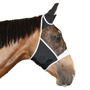 Premium Quality Horse <b>Fly</b> <b>Mask</b> Soft Material Breathable Durable and Resistant to Wear Adjustable Mesh Horse <b>Fly</b> <b>Mask</b> - Product Image 2