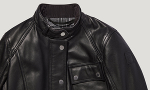 Vestes en cuir tendance pour femmes, vêtements d'extérieur en cuir véritable de qualité supérieure, style élégant et décontracté pour l'hiver, fournisseur en gros sur mesure - Product Image 4