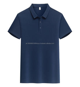 T-shirt personnalisé pour homme, polo de sport pour homme, polo personnalisé brodé avec logo - Product Image 4