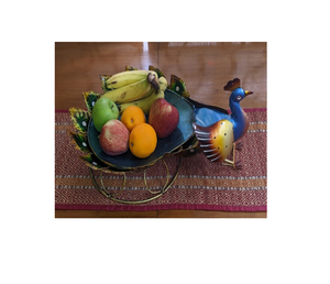 Panier à fruits de haute qualité en forme de paon, panier de rangement multifonctionnel pour fruits et légumes, pot de fleurs pour la cuisine et le salon - Product Image 5