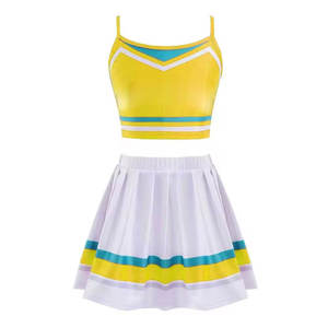 Robe de cheerleading personnalisée de qualité supérieure, pour usage extérieur, très demandée, en stock - Product Image 1