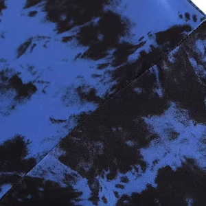 <b>Men's</b> <b>Tie</b>-Dye Short Sleeve T-Shirt O-Neck Casual Knitted Oversized Quick Dry Blue <b>Black</b> Patterned 100% Polyester 2026 - Product Image 4