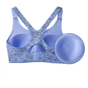 Soutien-gorge de sport respirant et écologique à prix de gros, personnalisé, pour le yoga, le fitness et la course, à maintien élevé pour femme - Product Image 4