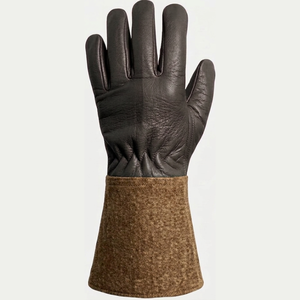 Guantes de Trabajo de Cuero Vacuno Resistentes, Venta Directa de EE. UU., Certificación CE, Antideslizantes, Textura Lisa, para Construcción, Jardinería y Soldadura - Product Image 5