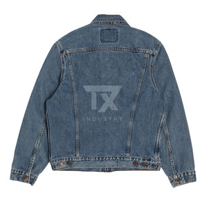 Chaqueta Vaquera Moderna para Hombre con Diseño Ajustado, Tela de Algodón Resistente, Prenda Exterior Moderna para Estilo Urbano - Product Image 2