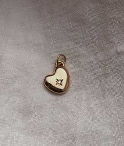 จี้รูปหัวใจเพชรเลี้ยงในห้องปฏิบัติการแบบขายส่ง ทองคำแท้ 10K 14K 18K ดีไซน์เรียบหรู สวยงาม ราคาโรงงาน B2B - Product Image 1