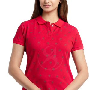 Camisetas de Mujer de Última Moda, Camisetas Polo Ligeras Hechas en Pakistán, Camisetas Polo de Talla Grande para Mujer en Venta - Product Image 4