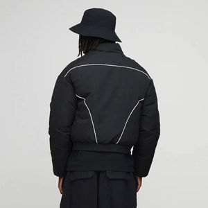Nouvelle arrivée 2026 : Doudoune courte en duvet de canard de qualité supérieure, tendance, style streetwear, rembourrée en polyester, chaude, hip-hop, pour homme - Product Image 3