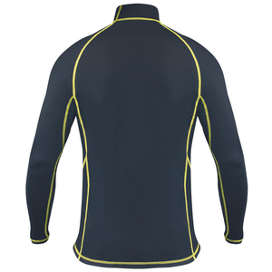 Chemises de compression unisexes respirantes avec logo personnalisé sur le devant, manches longues, pour la gym, le MMA, le BJJ, rashguard en Spandex/Polyester - Product Image 4