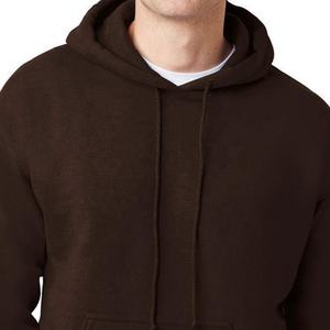 เสื้อฮู้ดสวมหัวผ้าฝ้าย100% น้ำหนักเบาสำหรับผู้ชายเสื้อผ้าแนวสตรีทพิมพ์ดิจิตอลสีพื้นย้อมสีธรรมดาขนาดปกติราคาถูก - Product Image 3