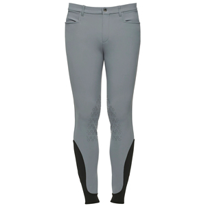 Women's Mid Rise <b>Equestrian</b> Pants Solid Color Slim Fit With Buckle Closure For Riding - Product Image 6