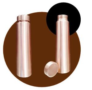 Botella de Agua de Cobre Puro para Bienestar Avanzado, Solución de Hidratación Detox a Prueba de Fugas - Product Image 3