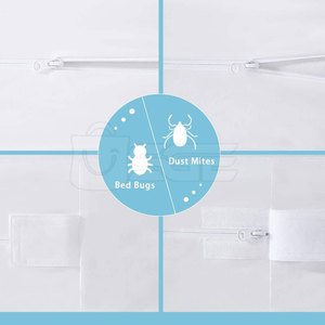 Cubrecolchón Impermeable de Bajo Precio con Tela de Poliéster Suave y Costuras Resistentes - Product Image 2