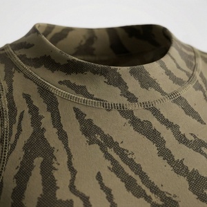 ชุดโยคะซับลิเมชั่น กางเกงเลกกิ้งกีฬา ชุดออกกำลังกาย วิ่ง เทรนนิ่ง ฟิตเนส เสื้อผ้าไร้ตะเข็บ เอวสูง ชุดออกกำลังกาย - Product Image 4