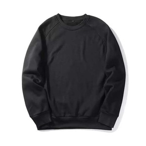 Sudadera de Cuello Redondo para Hombre de Alta Calidad al por Mayor, 50% Algodón, 50% Felpa, Color Gris Jaspeado, Ropa Deportiva, Sudaderas Básicas de Invierno - Product Image 2