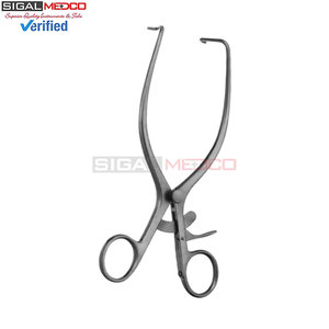 Rétracteur JACKSON BURROWS à bout arrondi 185 mm, auto-fixant, pour abdomen, instruments médicaux, prix de gros - Product Image 2