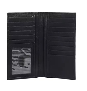 Cartera Larga para Hombre, de Alta Calidad, Ligera, Elegante, de Cuero Genuino, Duradera, con Diseño de Logotipo Personalizado, Hecha en Fábrica - Product Image 3