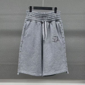 Wholesale Custom <b>Men</b> Mid Casual Oversized Baggy Sweatpants Wide Leg Canvas <b>Polyester</b>/Cotton Fleece Gym <b>Joggers</b> Stack Flares - Product Image 2