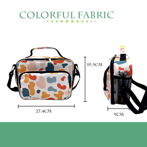 Custom Logo Luxury Camouflage Pattern <b>Lunch</b> <b>Box</b> Bag Women Office Insulated <b>Cool</b> <b>Lunch</b> Bag for Kids - Product Image 5