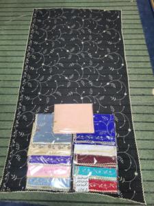 Hijab de Chifón Africano en 12 Colores al por Mayor |   Pañuelo Maxi y Chal Musulmán Bordado con Pedrería Floral, Transpirable, para Uso Diario - Product Image 2