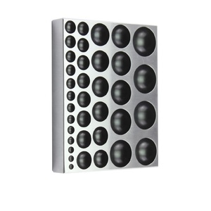 18 Cavity Hall Dapping Block Multi Anvil Diameter Square Professional Doming Block Hardened Accurate Jewelry Making <b>Tools</b> - Product Image 3