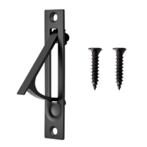 Matte Black Pocket <b>Door</b> Pull <b>Flush</b> Edge <b>Handle</b> Hardware Slide EDGE Pull for Interior Sliding <b>Doors</b> - Product Image 1