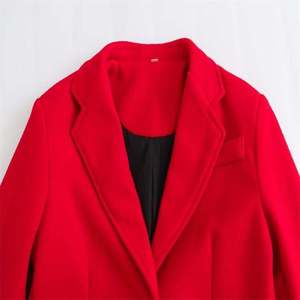 Top Quality Cotton <b>Wool</b> Blend Trench <b>Coat</b> Long <b>Double</b> <b>Breasted</b> Winter Overcoat Belted Warm Fashion Outwear For <b>Women</b> - Product Image 6