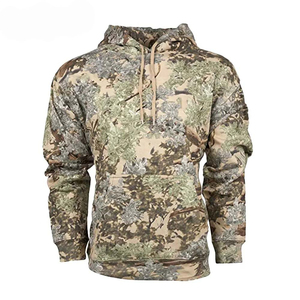 Sweat à capuche de chasse camouflage pour homme, manches longues, respirant, vêtements de chasse d'automne, pull imprimé, 100% polyester - Product Image 1