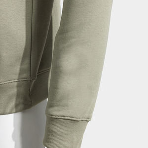 เสื้อฮู้ดดี้ผ้าฟลีซหนานุ่มสำหรับผู้ชาย แบรนด์โลโก้สั่งทำพิเศษ 500gsm 600gsm ผ้าฝ้ายหนา ทรงโอเวอร์ไซส์ ทรงบ็อกซี่  แบบครอป - Product Image 5