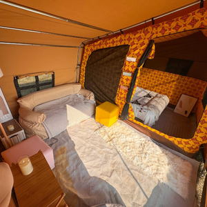 Carpa de Lona Pioneer Outdoors para las Cuatro Estaciones, Tipo Recta, con Refuerzo, de Una Habitación, Amplio Espacio, Impermeable >3000mm, para 3-4 Personas, de Aluminio - Product Image 4