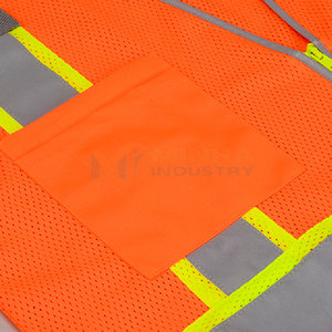 Custom Design <b>Safety</b> Vest High Vis <b>Safety</b> Vest Best Quality Work Wear <b>Safety</b> Vest For Online Sale - Product Image 6
