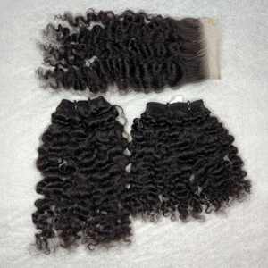Drop Shipping Vendor Burmese <b>Curly</b> Double Drawn Raw Human <b>Hair</b> Vietnamese One Donor Virgin Burmese <b>Curly</b> <b>Hair</b> Bundle - Product Image 2